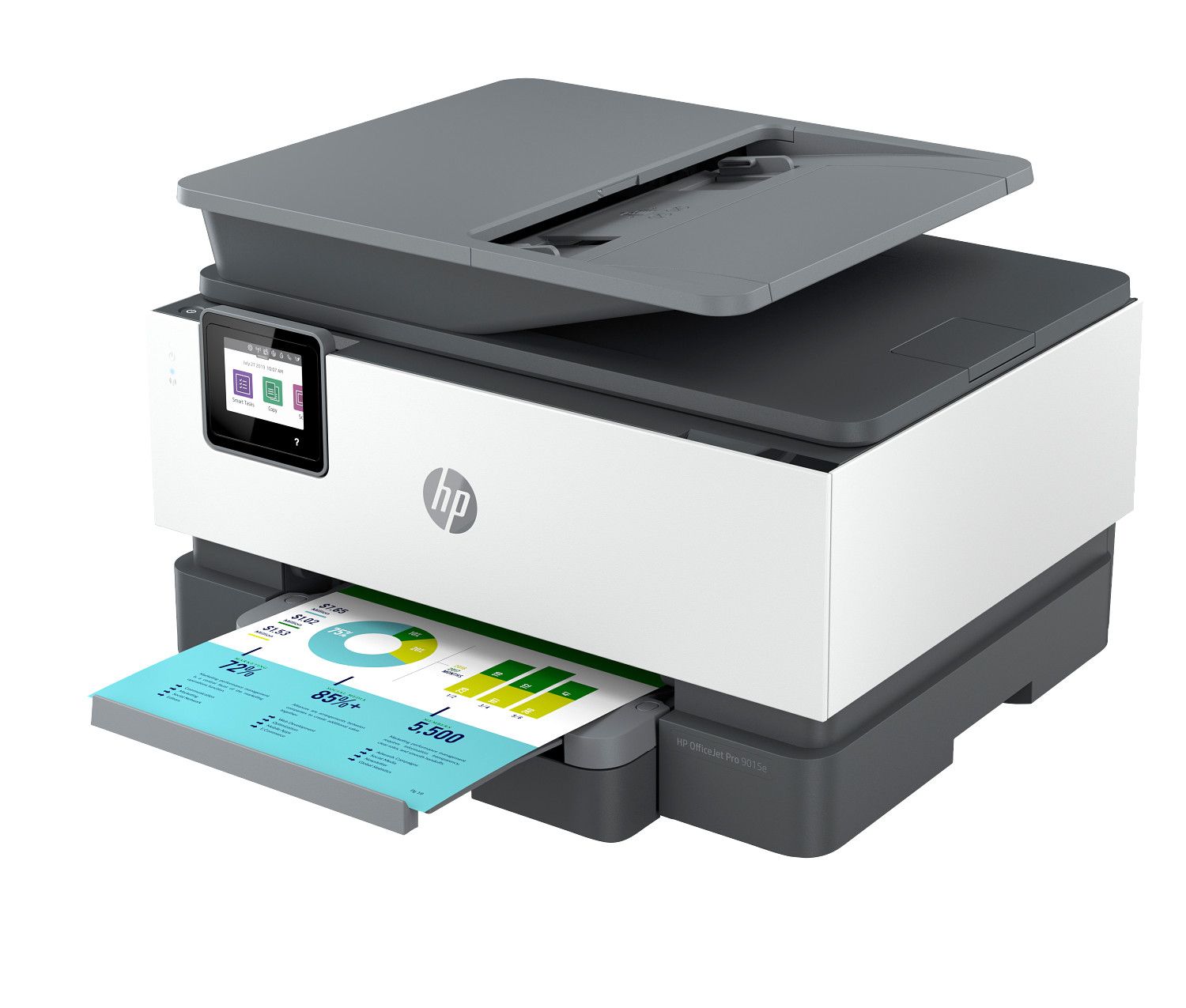 HP OfficeJet Pro 9015e Wireless All-in-One Inkjet Printer view 3