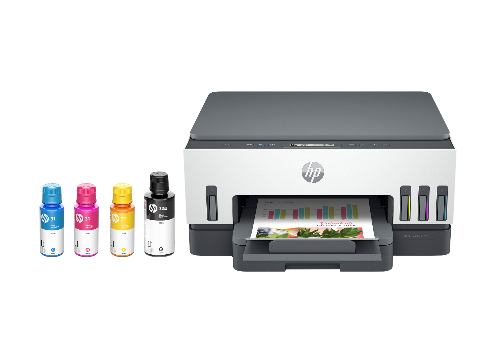 HP Smart Tank 7001 Wireless All-in-One Ink Tank Printer — Refurbished Ink Tank