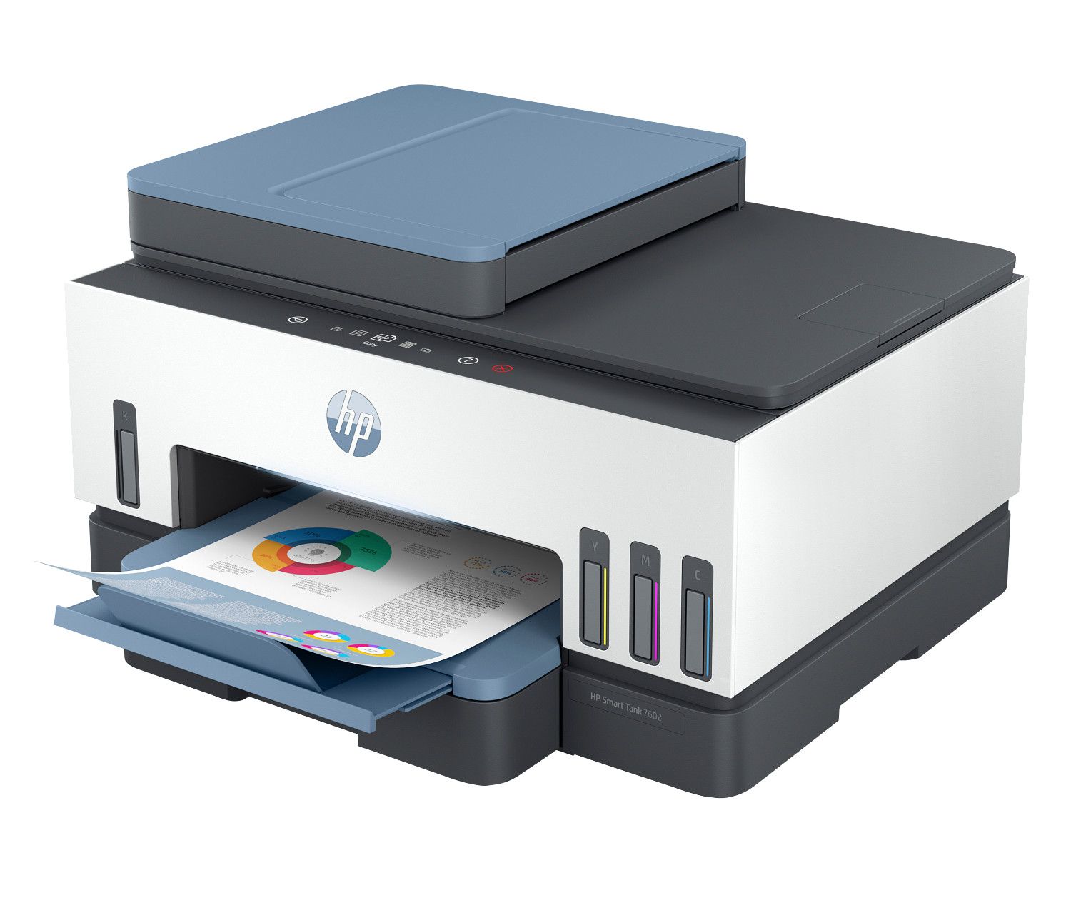 HP Smart Tank 7602 Wireless All-in-One Ink Tank Printer view 3
