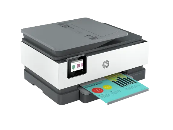 HP OfficeJet Pro 8035e Wireless All-in-One Inkjet Printer view 5