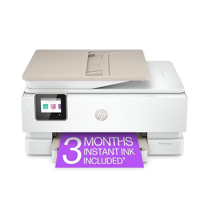 HP ENVY Inspire 7958e wireless all-in-one color printer