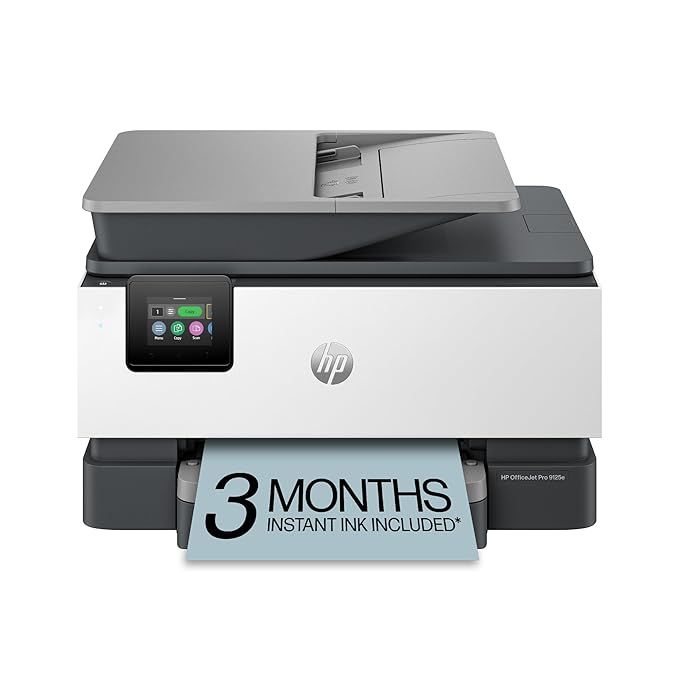 HP OfficeJet Pro 9125e Wireless All-in-One Inkjet Printer