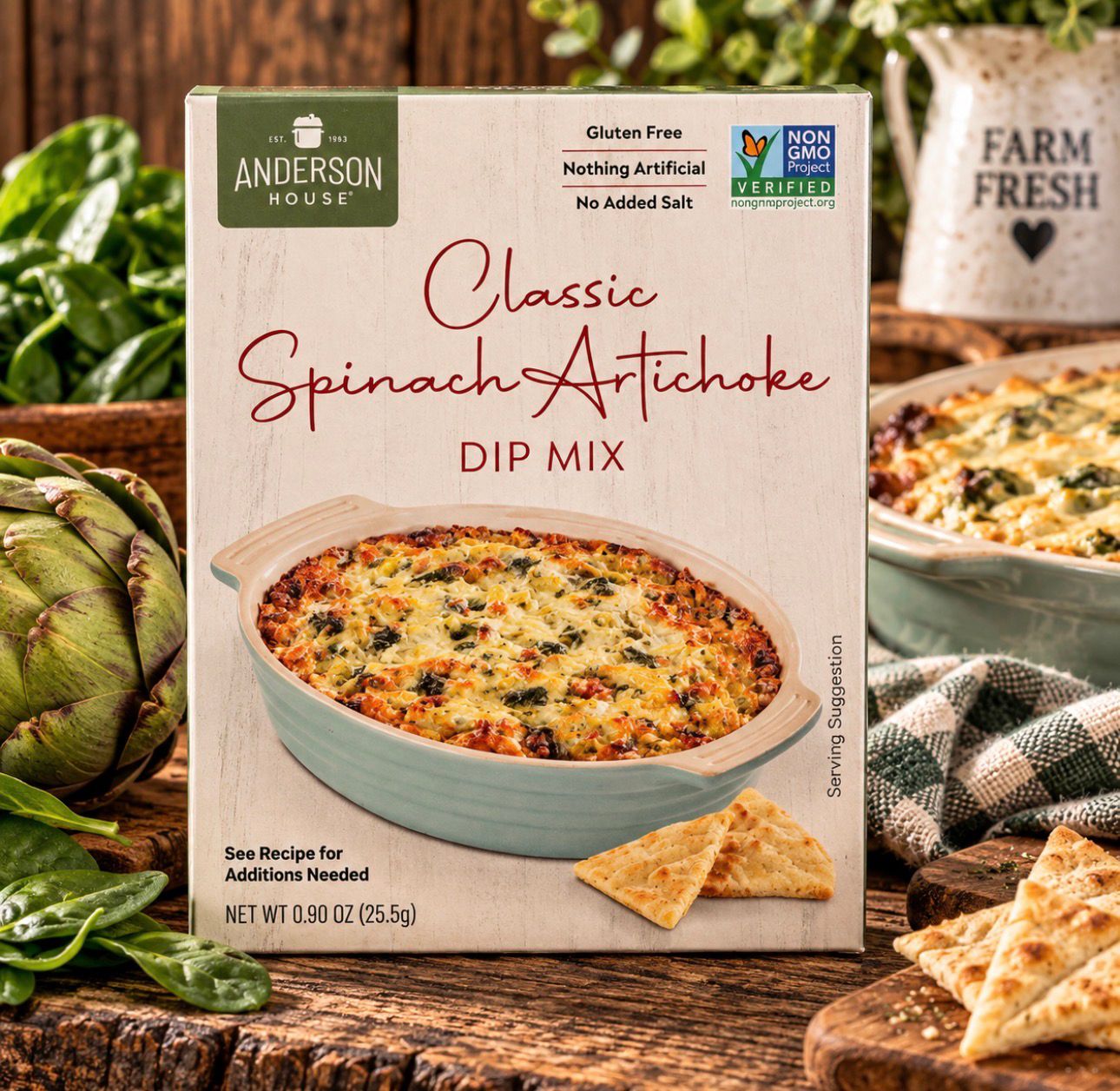 Spinach Artichoke Dip Mix
