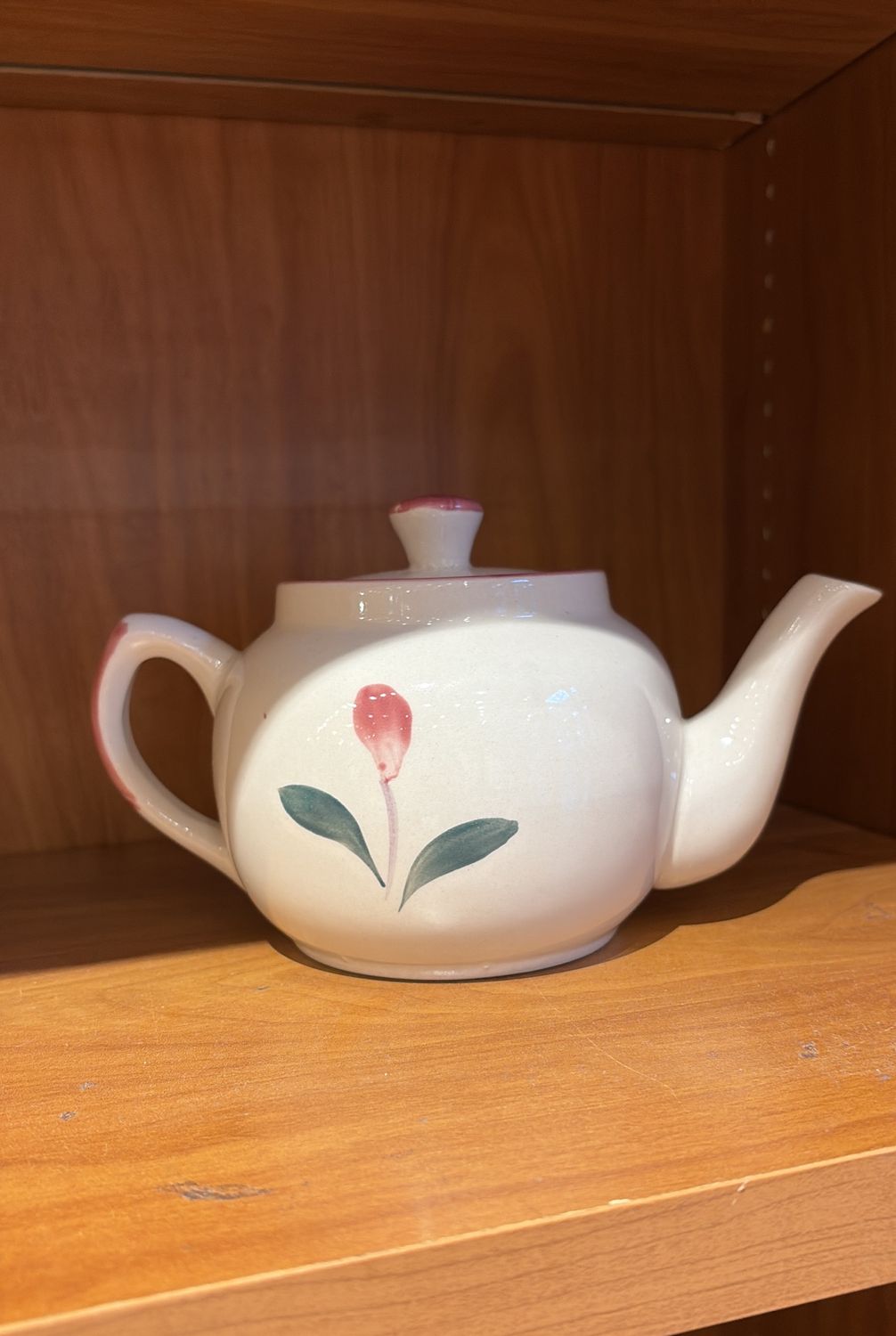 Vintage Floral Teapot