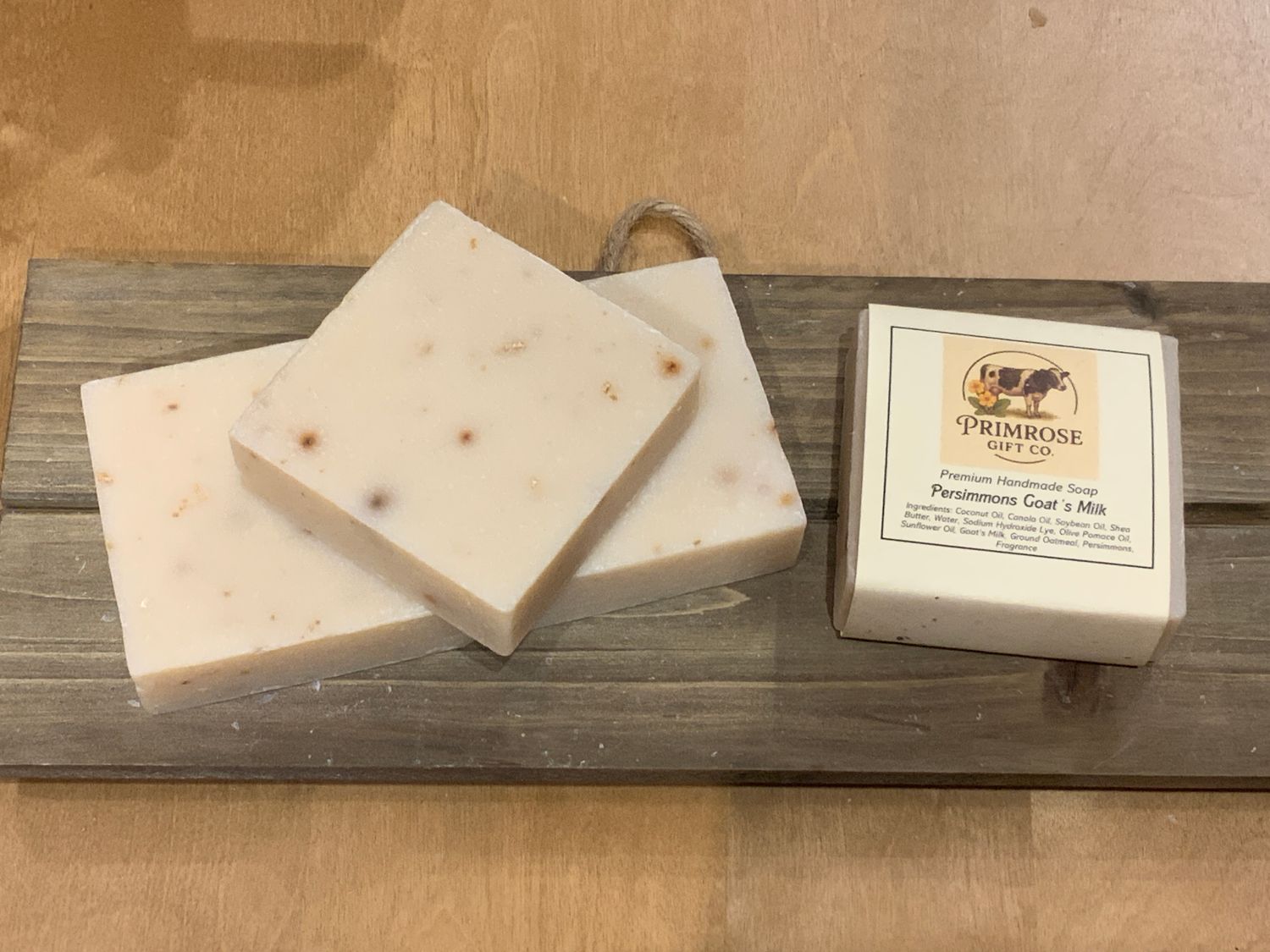 Persimmons Goat Soap