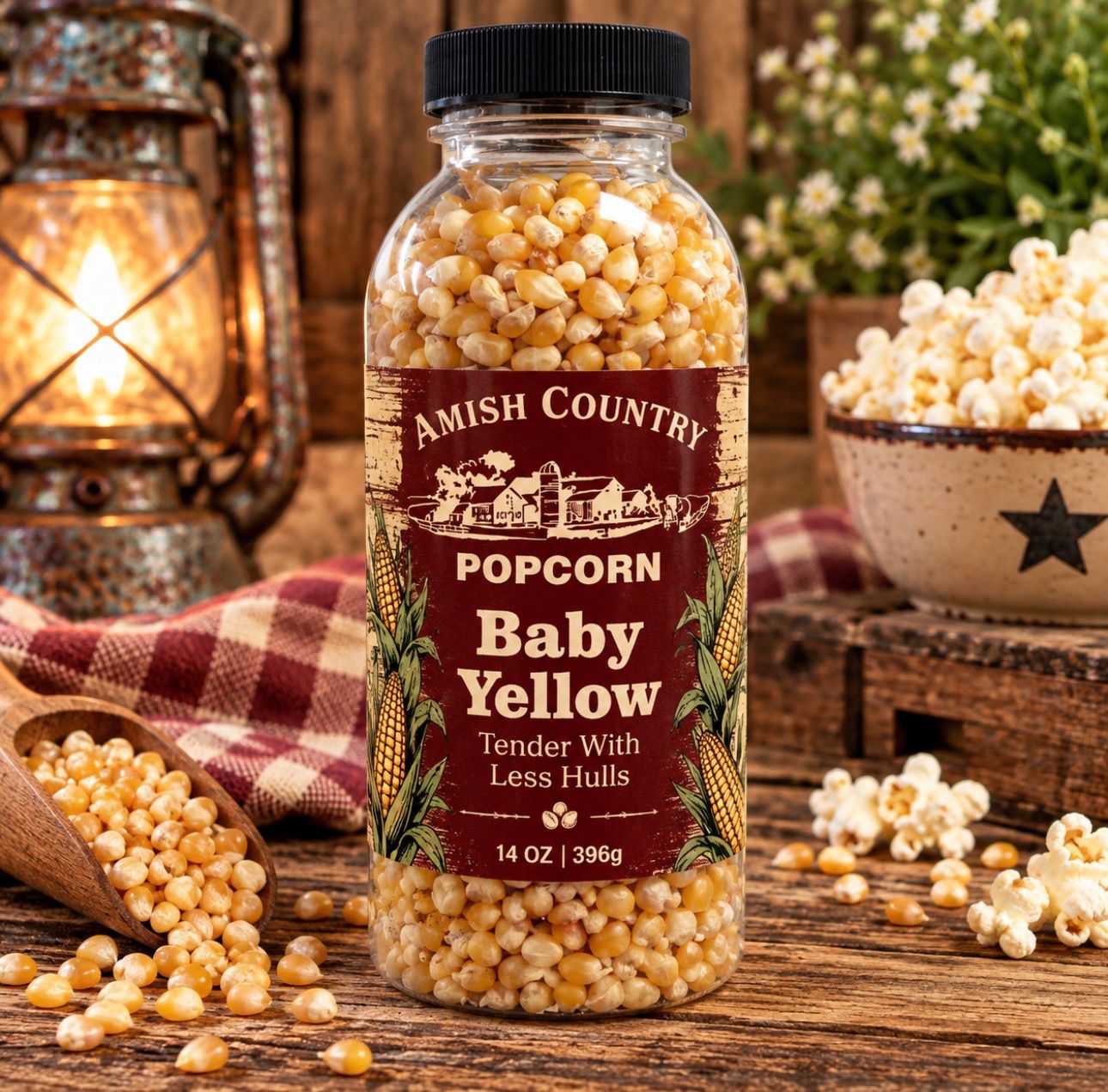Baby Yellow Amish Country Popcorn
