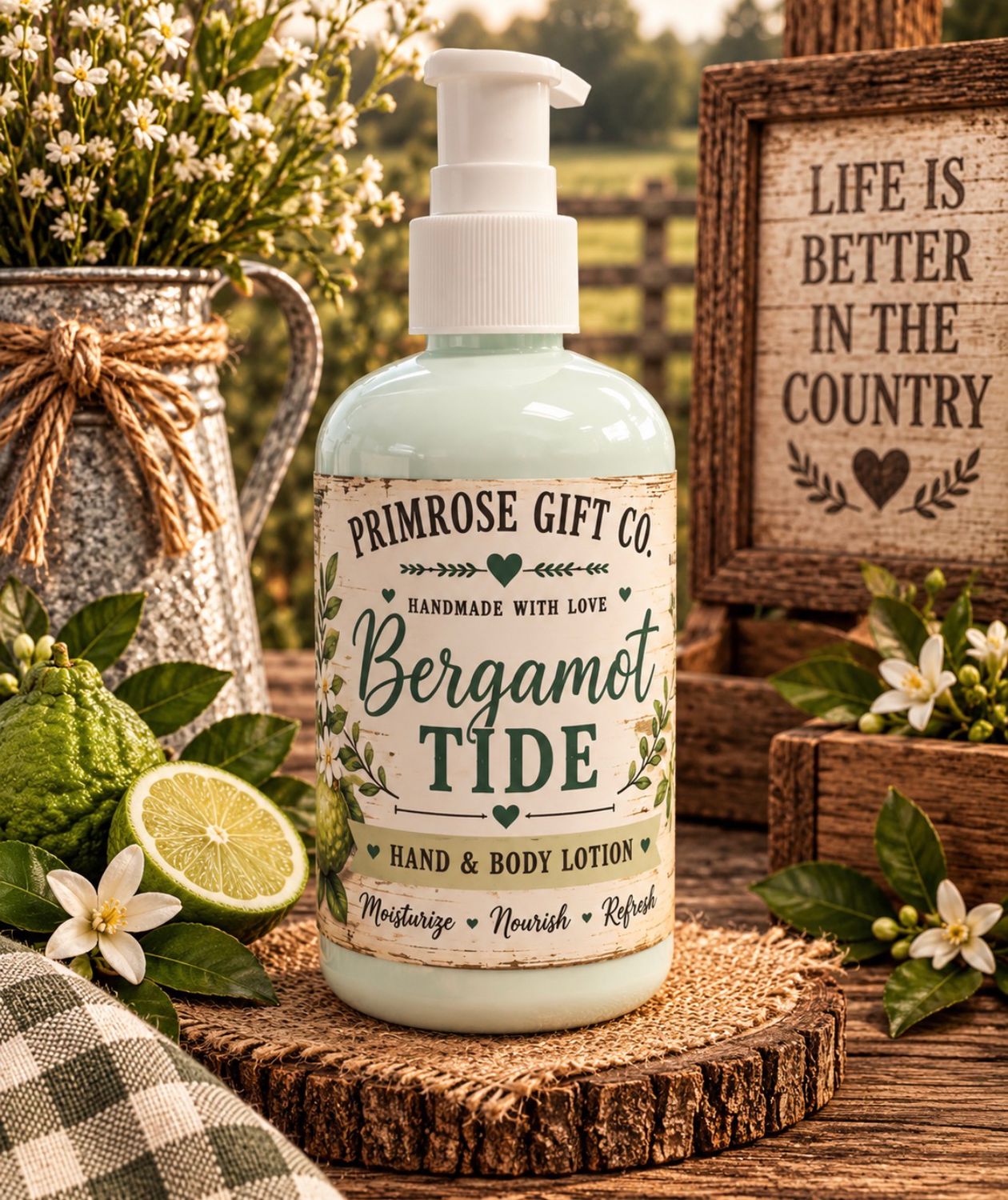Bergamot Tide Lotion