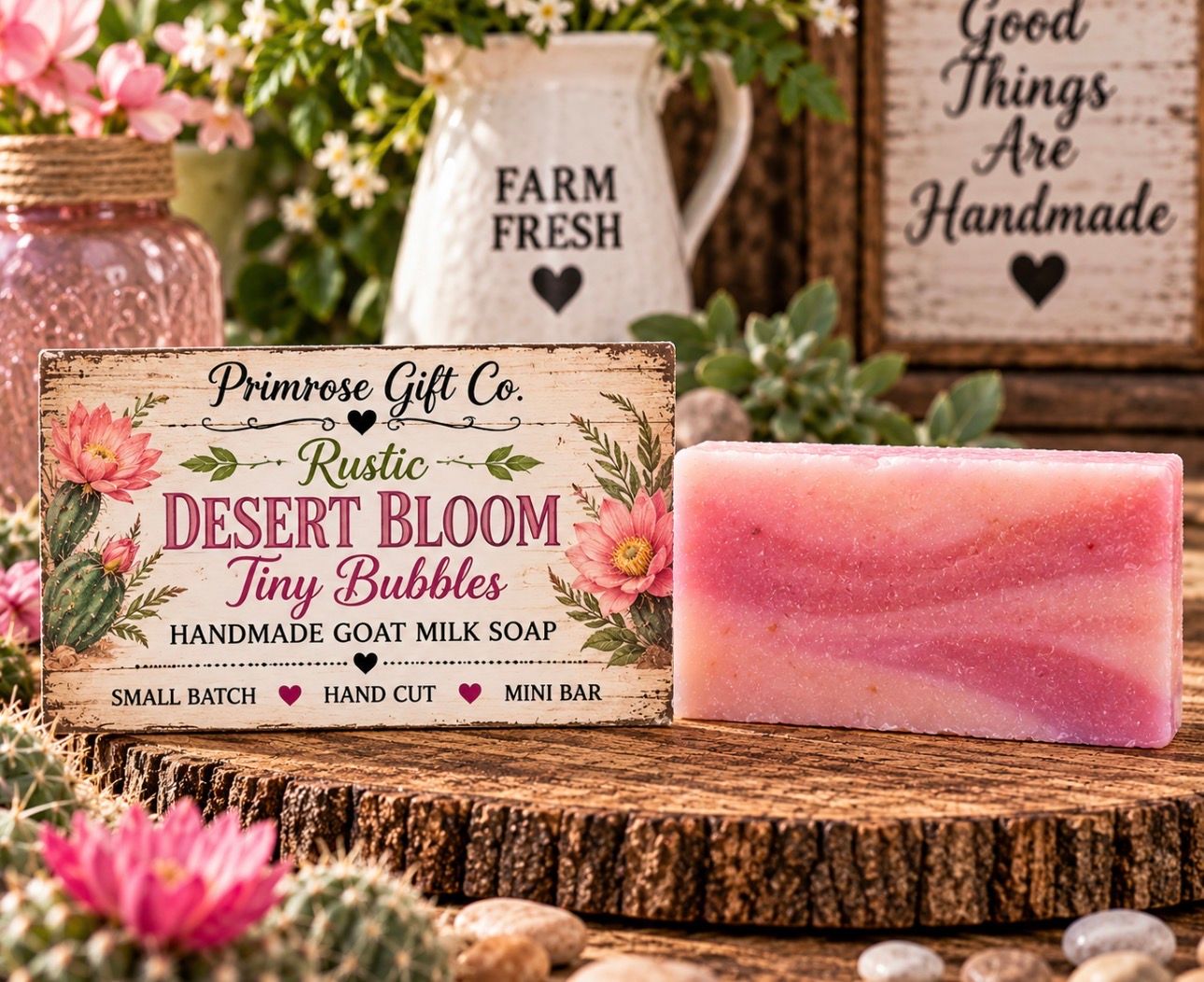 Desert Bloom Tiny Bubbles