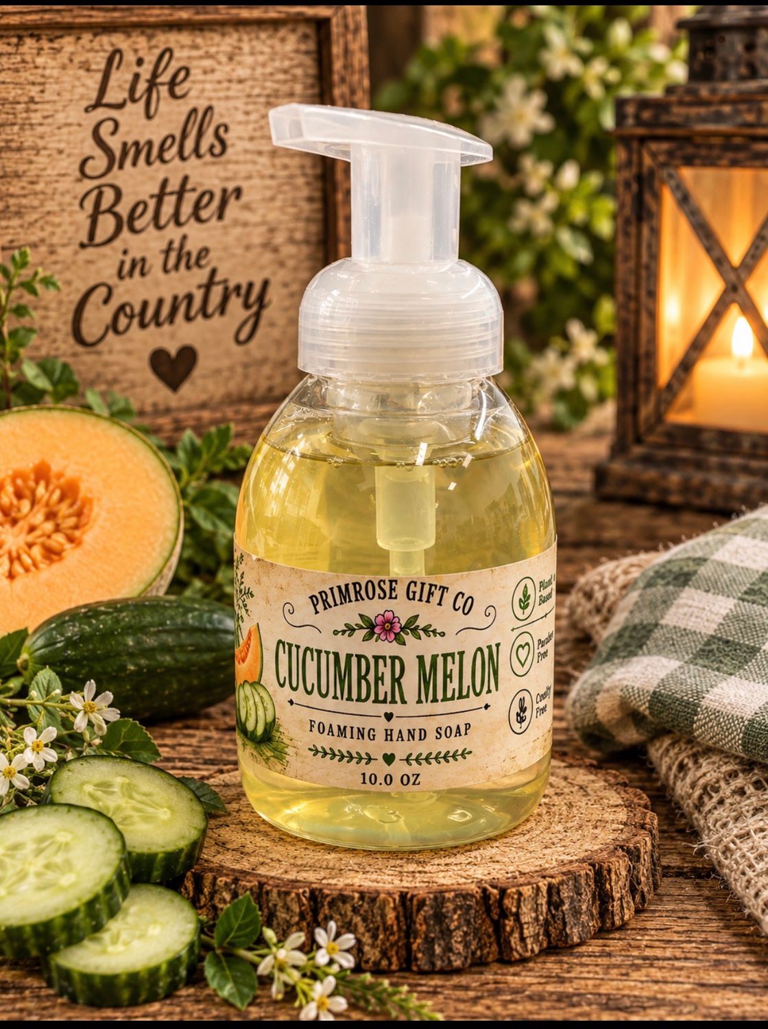 Cucumber Melon Foaming Hand Soap