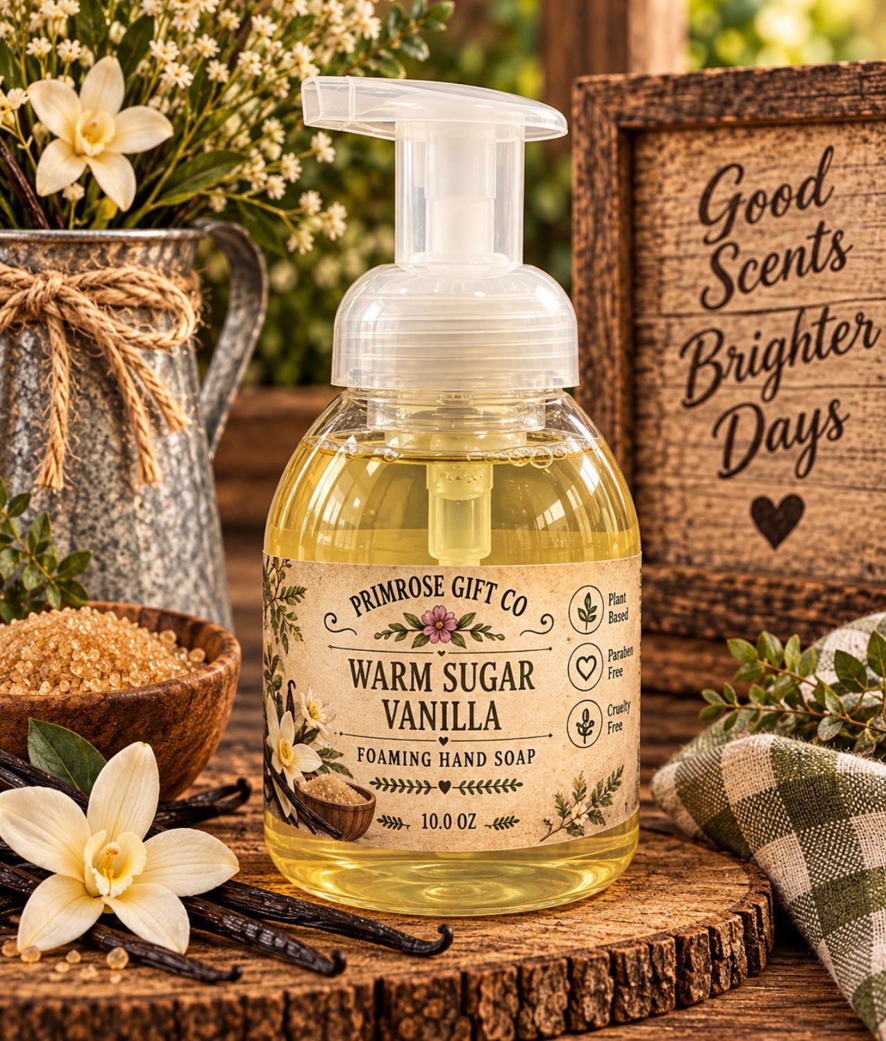Warm Vanilla Foaming Soap