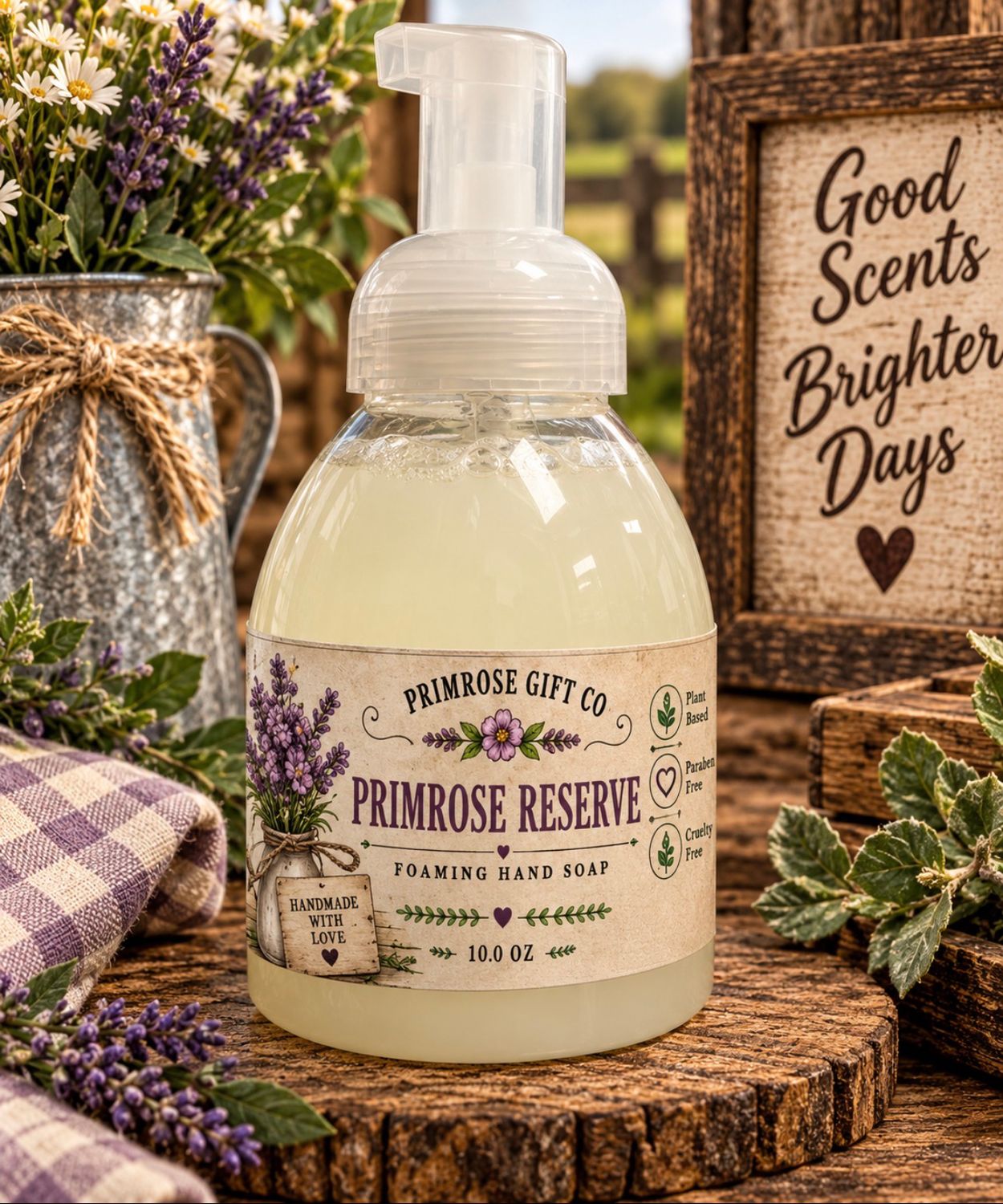 Primrose Reserve Foaming Soap