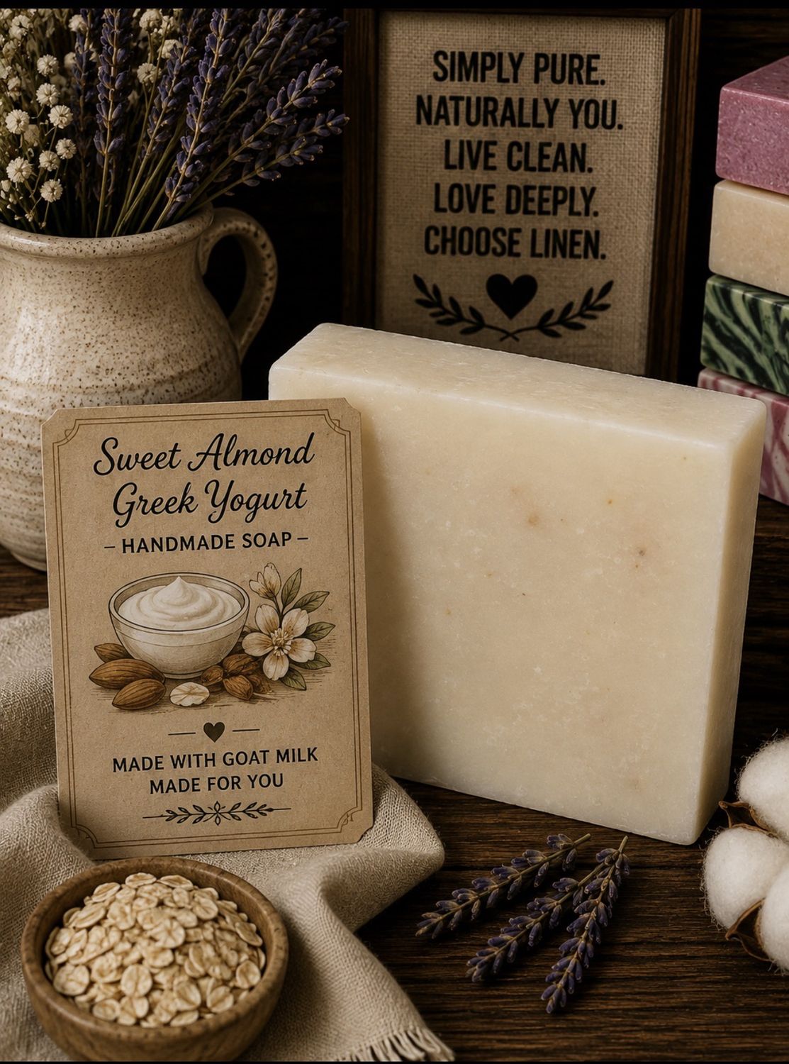 Sweet Almond Greek Yogurt