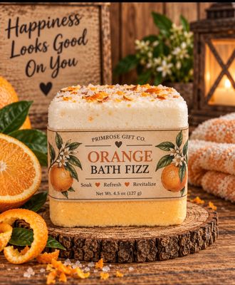 Orange Bath Fizz