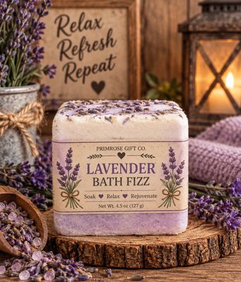 Lavender Bath Fizz