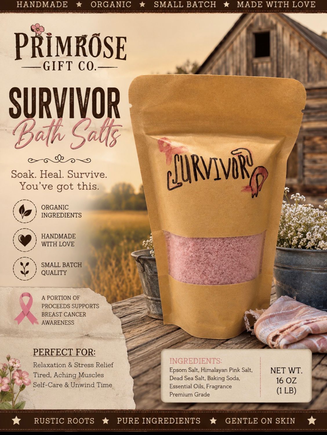 Survivor Bath Salt