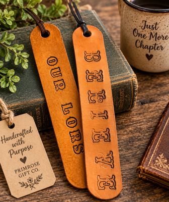 Leather Book Marks