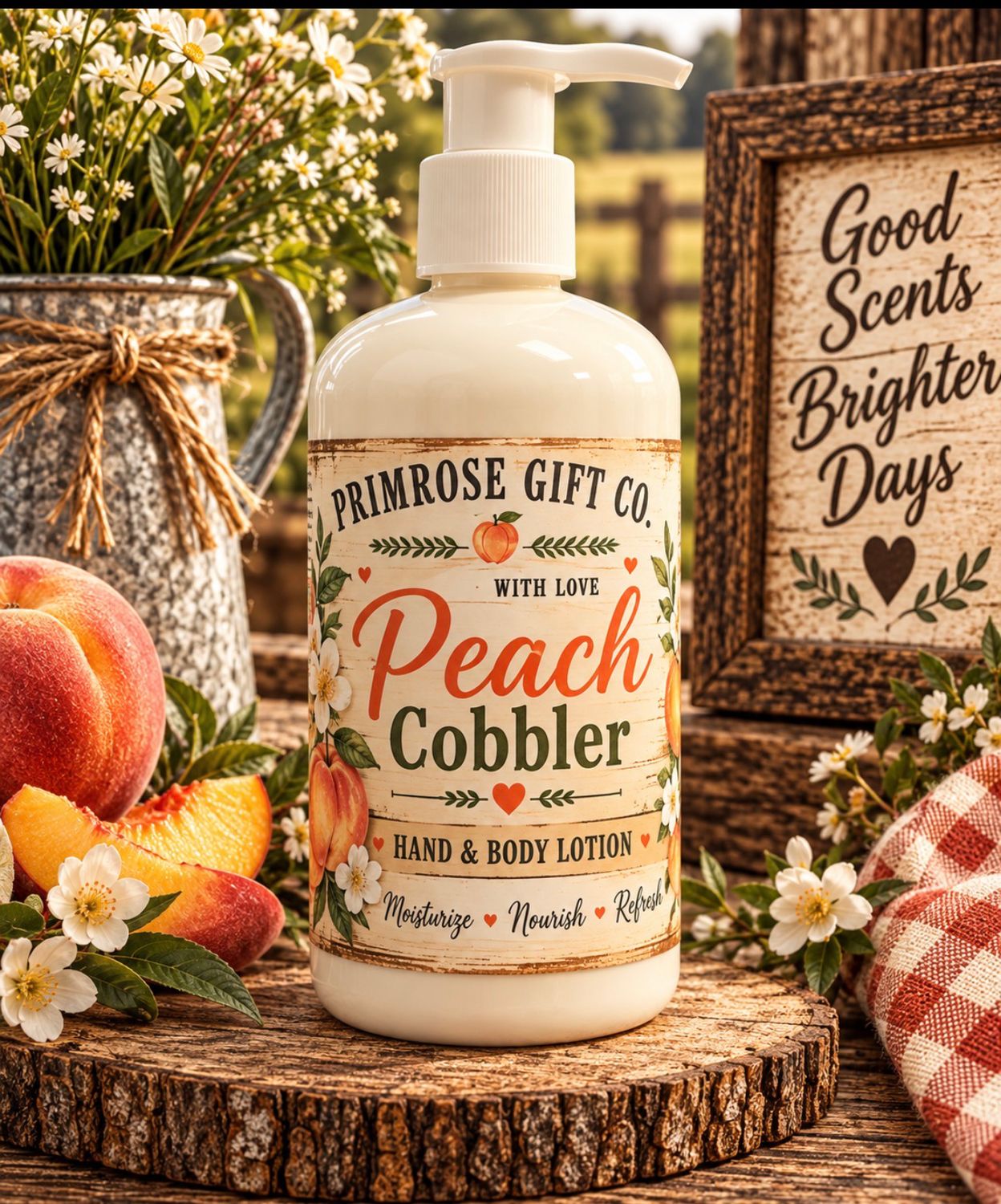 Peach Cobbler Lotion