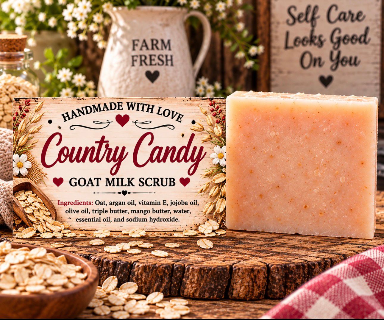 Country  Candy Scrub