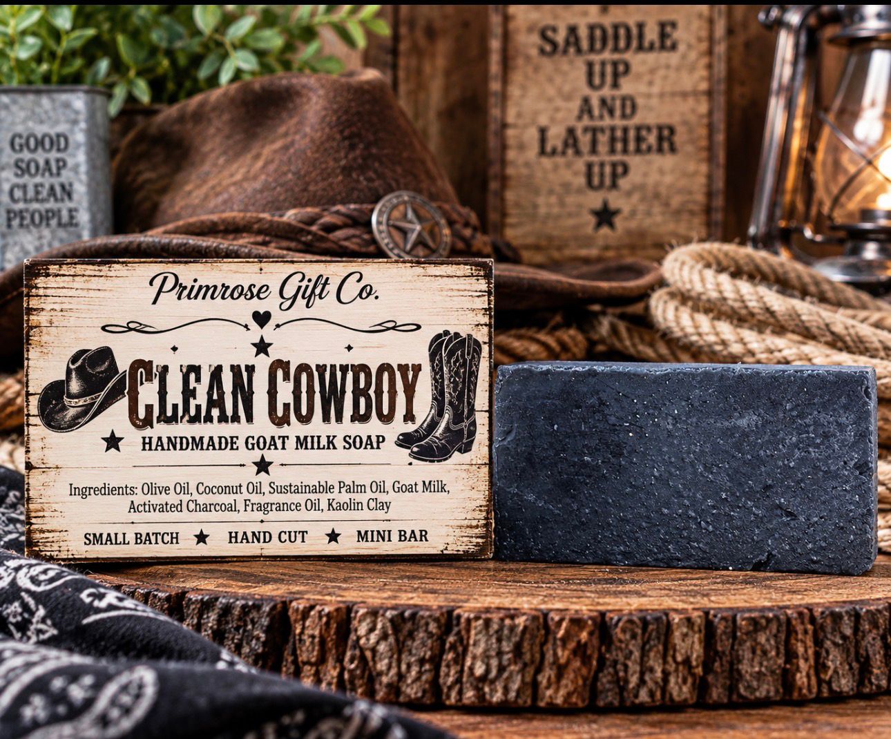 Clean Cowboy Tiny Bubbles