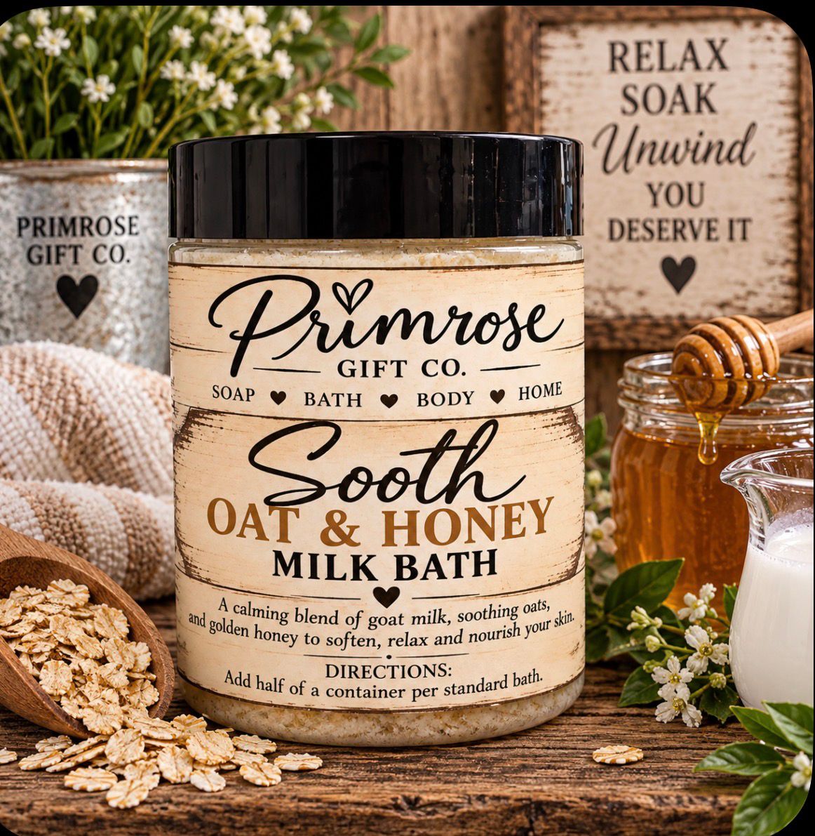 Sooth Oat &amp; Honey Bath