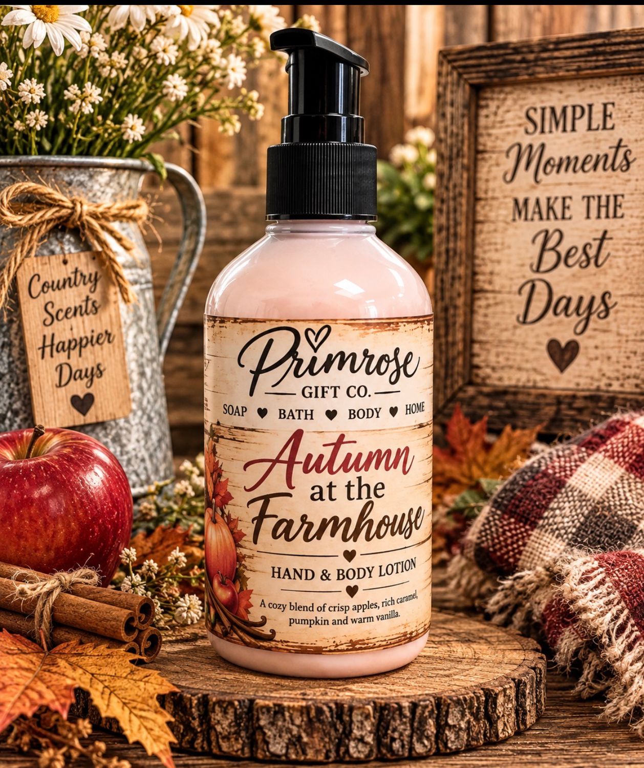 Autumn at the Farmhouse Lotion