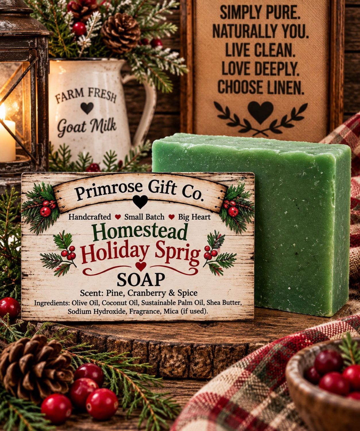 Homestead Holiday Sprig