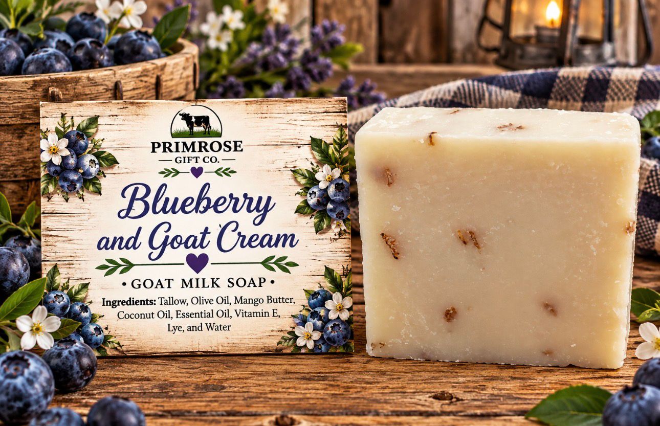 Blueberry &amp; Goat Cream