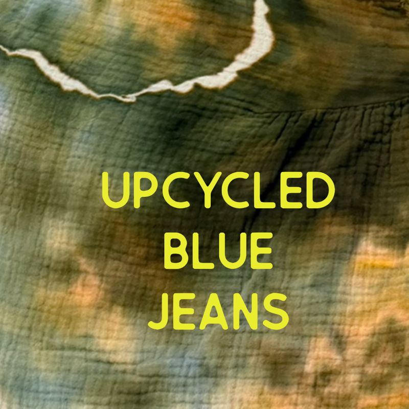 Upcycled Blue Jeans