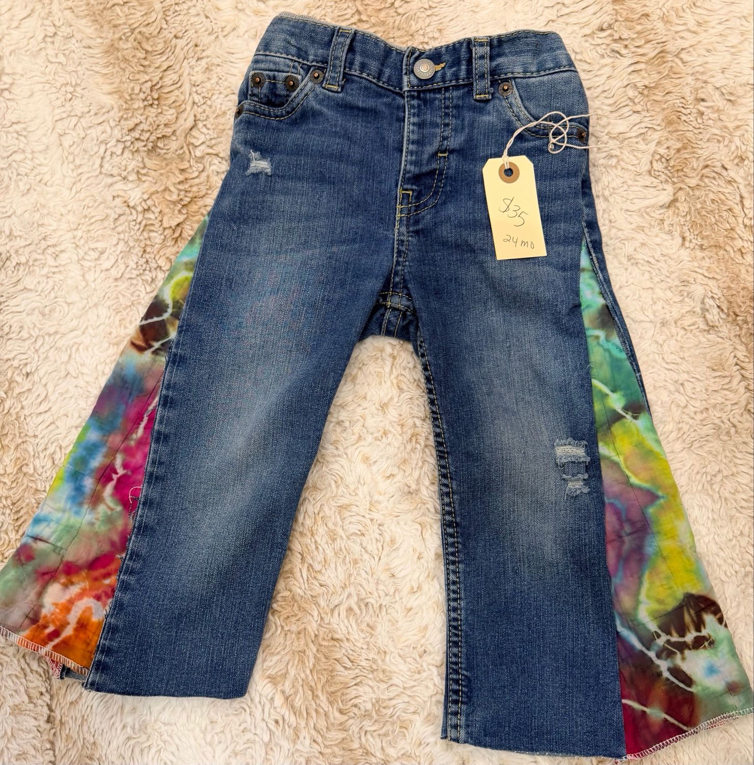 Kid Jeans Size 4T *upcycled*