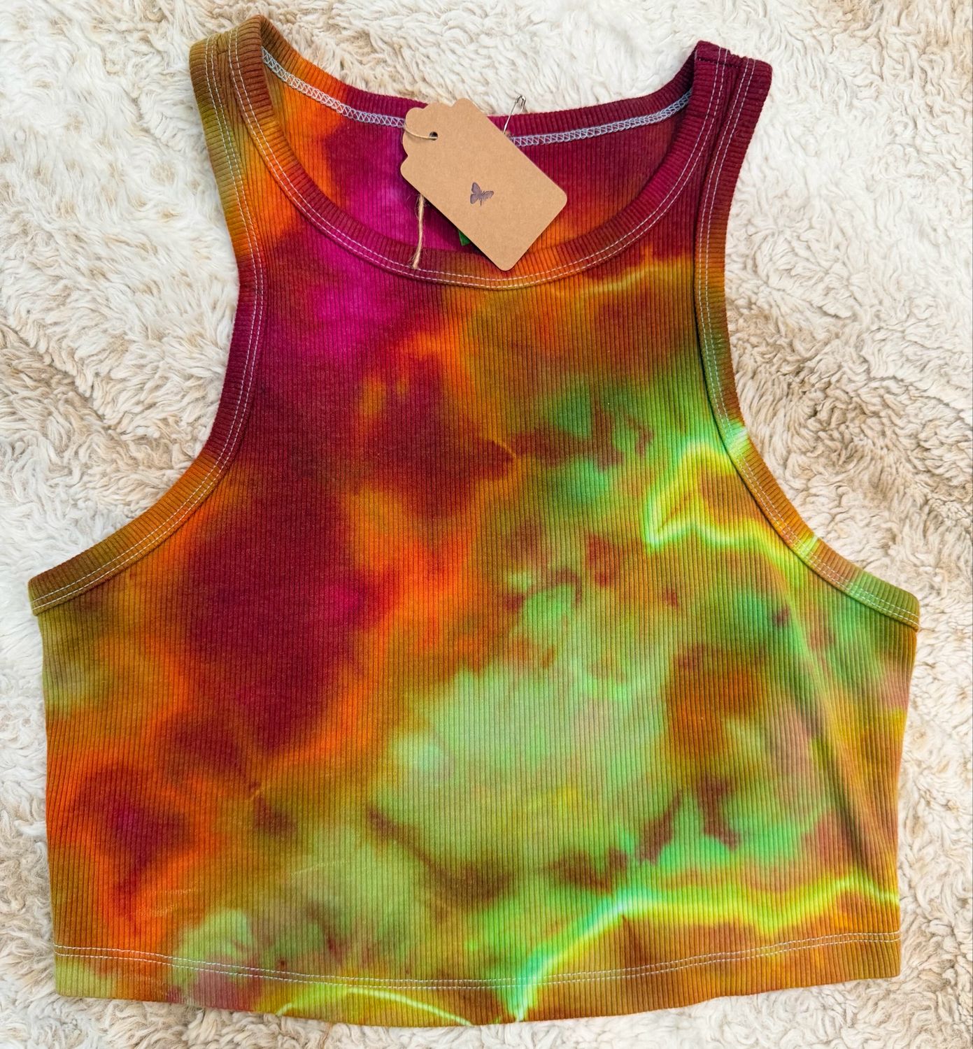 Cotton Crop Top Size Medium