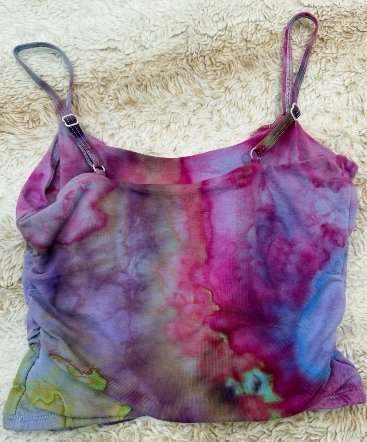 Cotton Princess Crop Top. Size Large