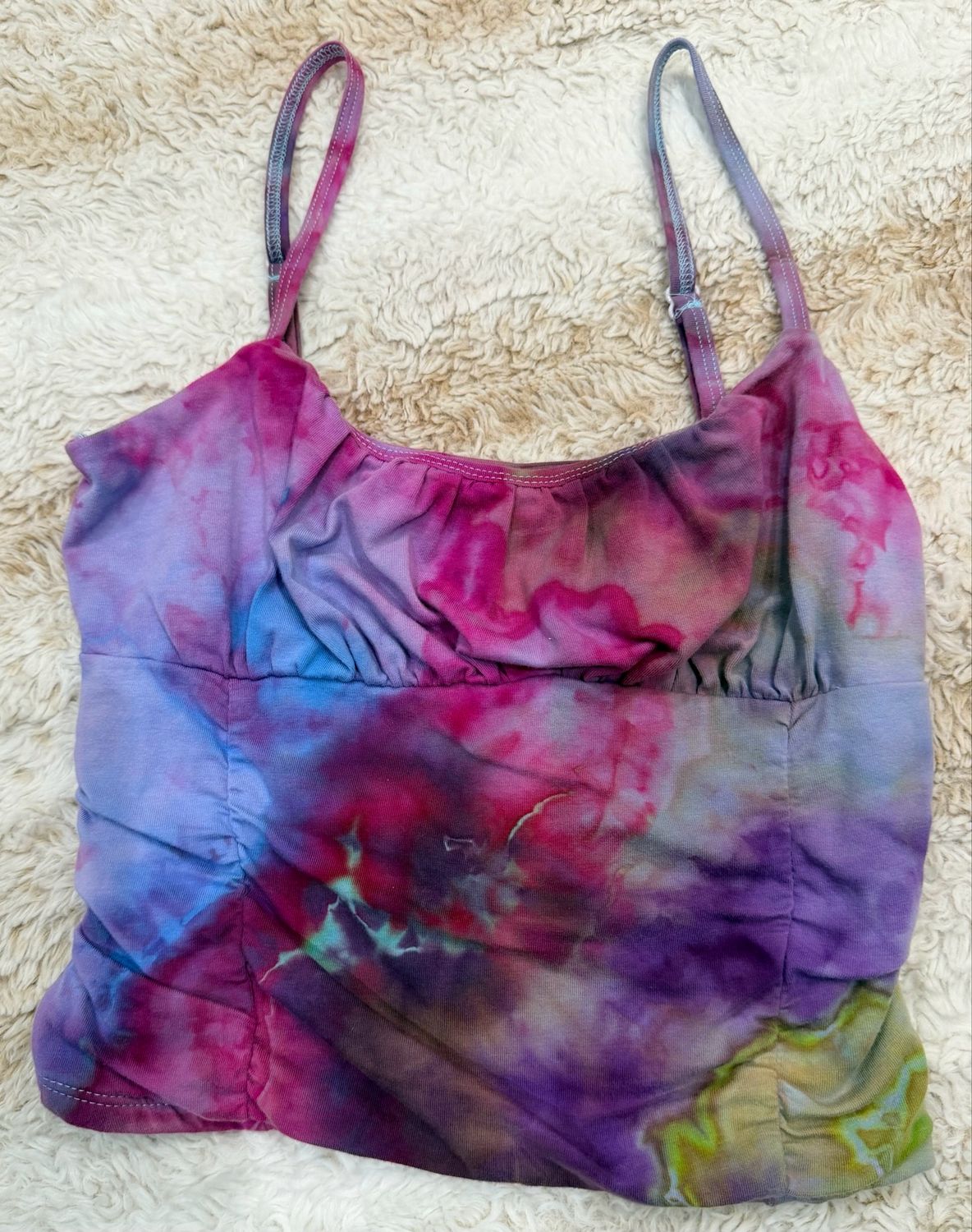 Cotton Princess Crop Top. Size Large