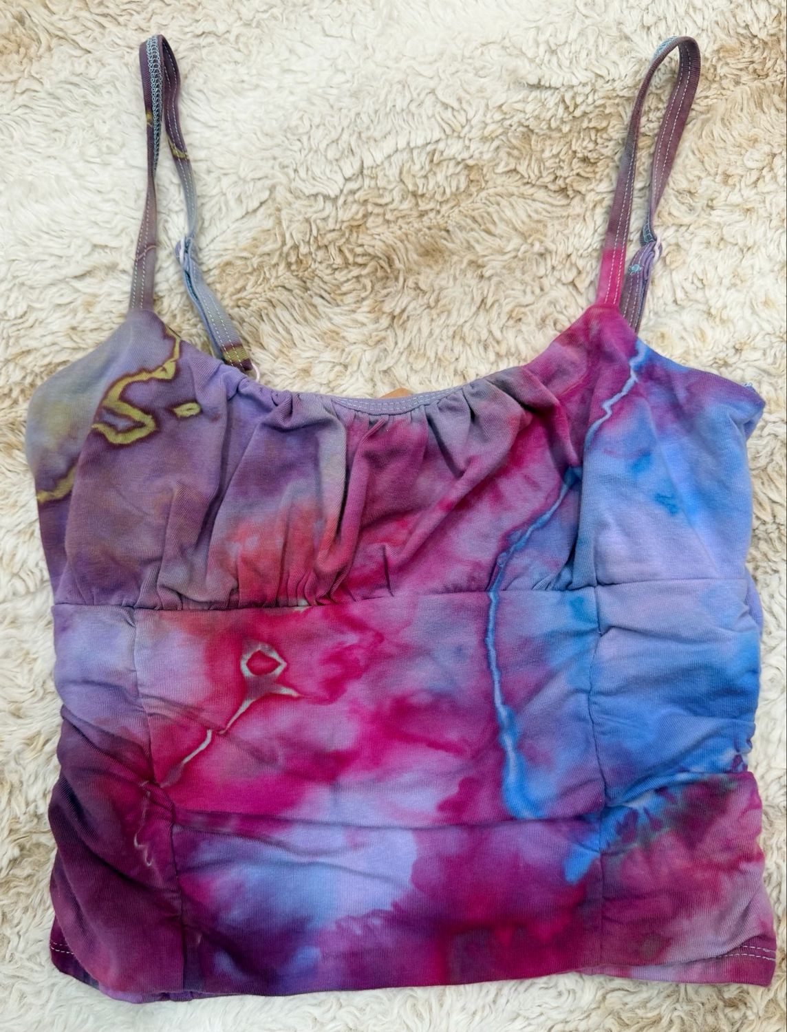 Cotton  Princess Crop Top.  Size Medium