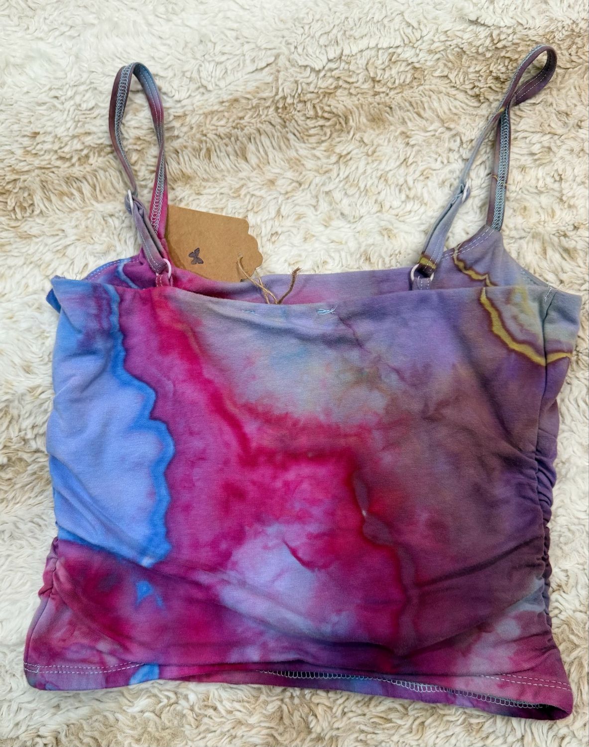 Cotton  Princess Crop Top.  Size Medium