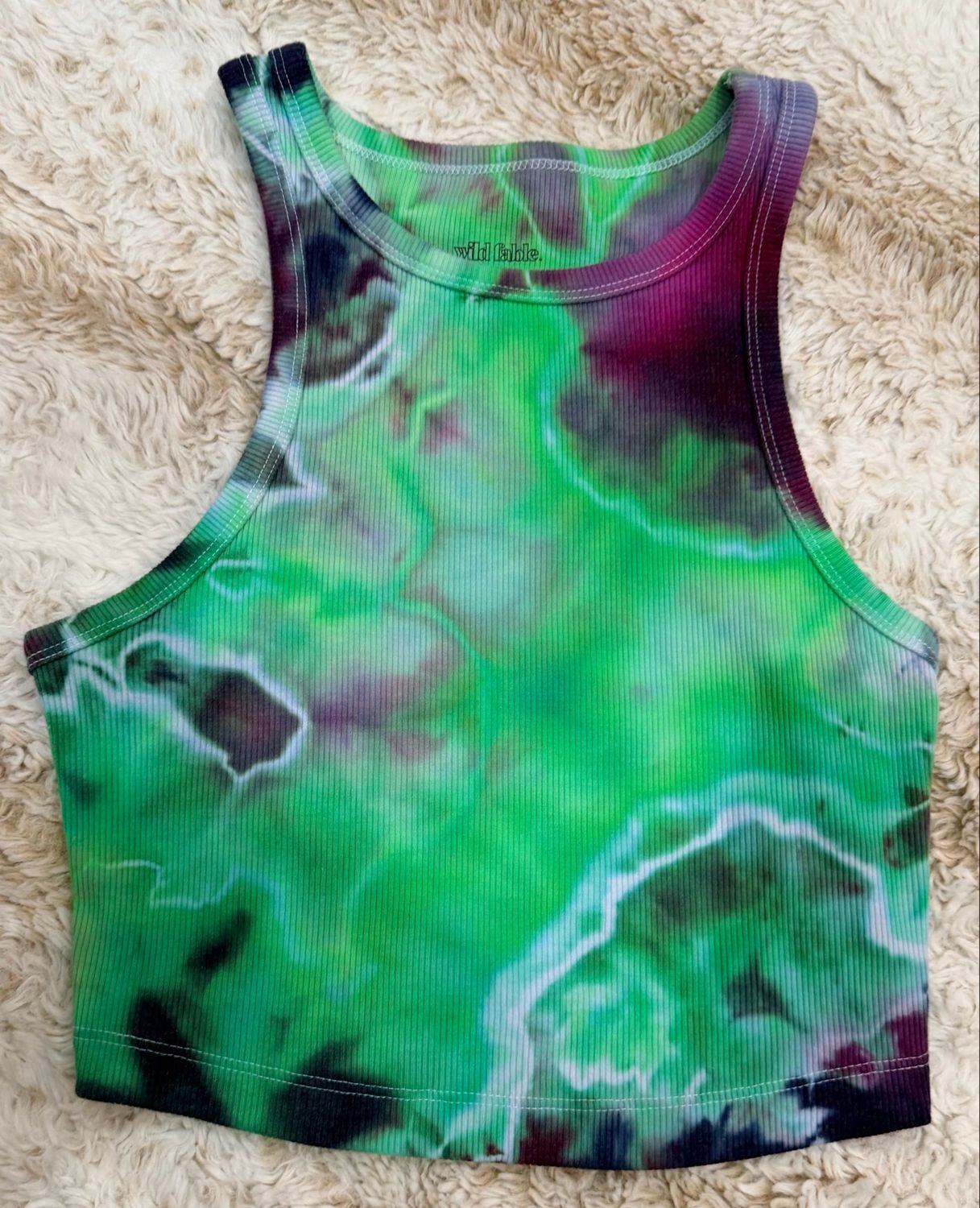 Cotton Crop Top. Size Small