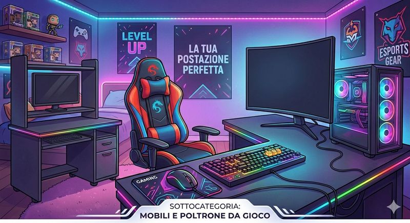 mobili e poltrone da gioco