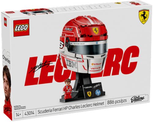 43014 Editions Casco di Charles Leclerc Scuderia Ferrari HP