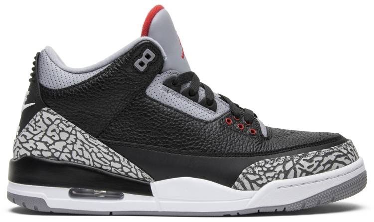 Jordan 3 Black Cement 2018