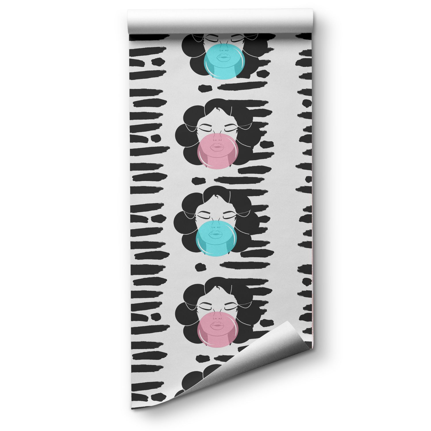 Bubblegum Girl Wallpaper