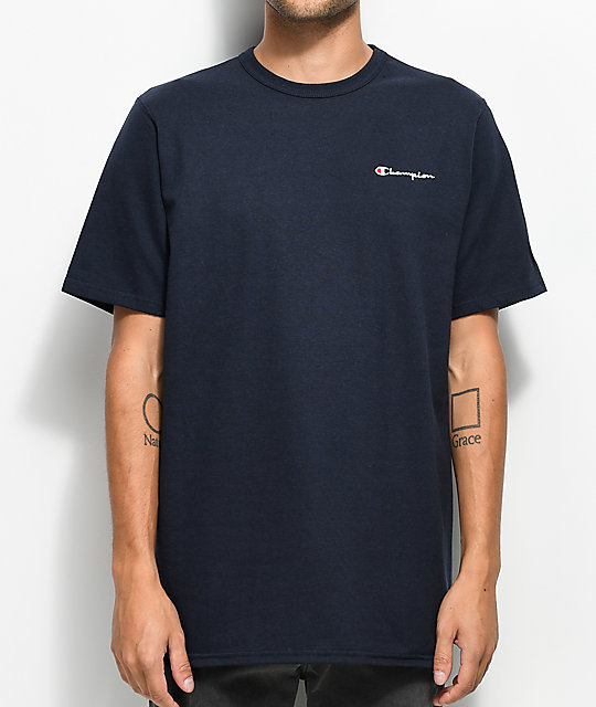 Champion x POKEBAR Navy Tee