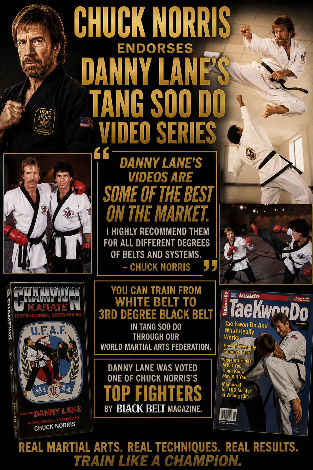 Champion Karate 10 Volume Video Series - endorsed by Chuck Norris