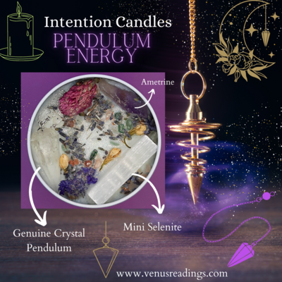 Pendulum Crystal Candle