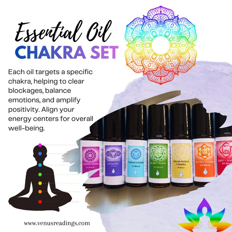 7 Chakra Essential Oil Set