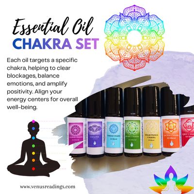 7 Chakra Essential Oil Set