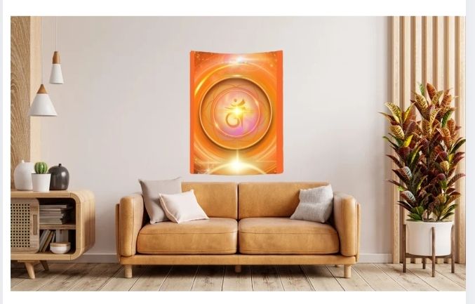 Light Code Image Tapestry