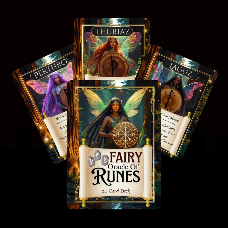 Fairy Oracle of Runes✨️  Large Deck