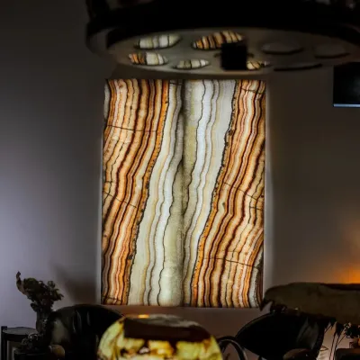 Exotic Sahara Onyx Wall Panels (Set #5) Style 2