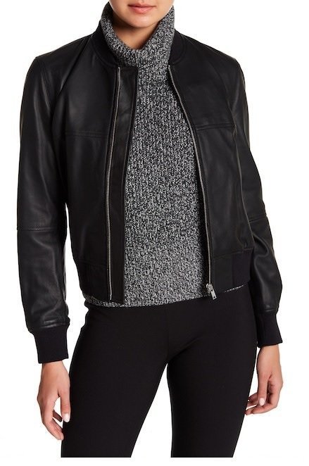 Theory | Daryette Leather Jacket