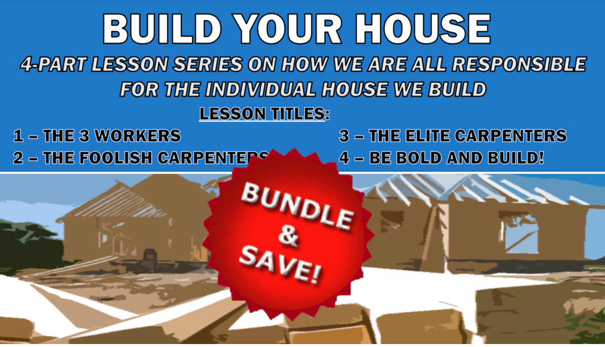 BUILD YOUR HOUSE - ALL 4 LESSON BUNDLE