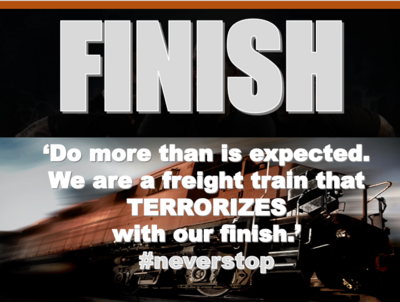 FINISH - PART 1 and 2 LEADERSHIP LESSONS